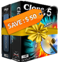 Copy all DVDs with protections plus DVD region free software: CloneDVD + DVD Ghost
